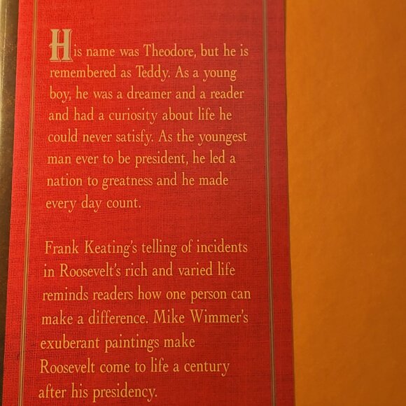Hardcover Signed Children's Book: Theodore By Frank Keating - Picture 5 of 8